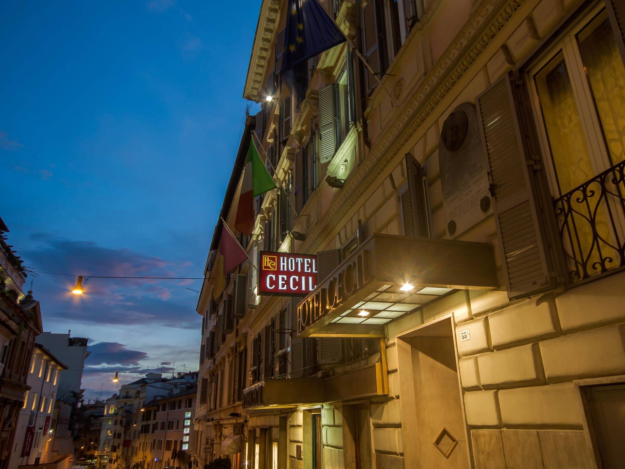 Hotel Cecil Rome Exterior photo